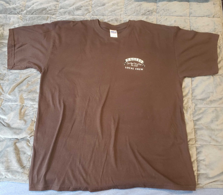 Eagles: Long Road Out Of Eden Tour 2008 Local Crew T-Shirt XL