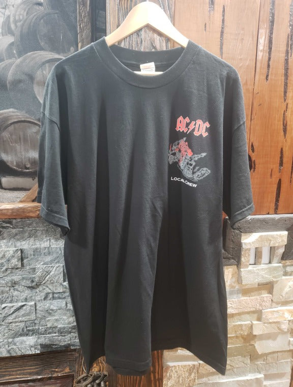 AC/DC: Black Ice Local Crew 2009 T-Shirt XL