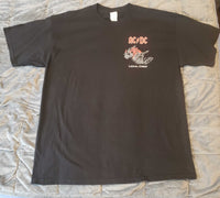 AC/DC: Black Ice Local Crew 2009 T-Shirt XL