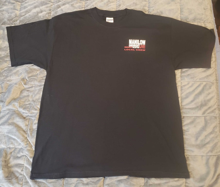 Barry Manilow: One Night One Last Time Live! Local Crew T-Shirt XL