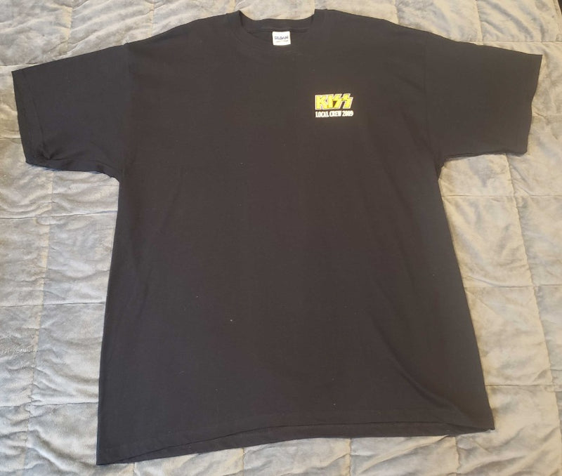 Kiss Local Crew 2009: Kiss Alive 35 T-Shirt XL