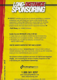 Long-Distance Sponsoring: Discover The Secrets Of Master Prospectors 2-Disc Set w/ Booklet