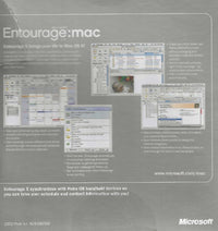 Microsoft Entourage X w/ Manual