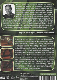 The Techniques Of Neville Page: Digital Painting: Fantasy Wildebeest Volume 2