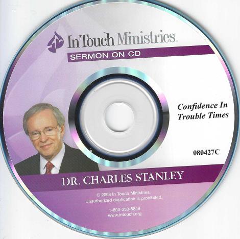 Dr. Charles Stanley: Confidence In Trouble Times w/ No Artwork