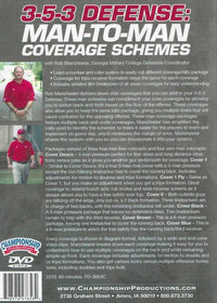 3-5-3 Defense: Man-to-Man Coverage Schemes