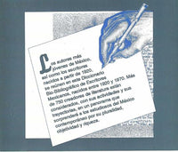 Diccionario Bio-bibliografico De Escritores De Mexico (1920 -1970)