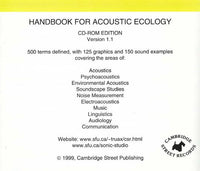 Handbook For Acoustic Ecology CD-ROM