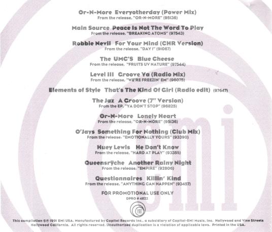 EMI Fall '91 Preview Promo