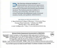 Decision Sciences Institute Proceedings 2000
