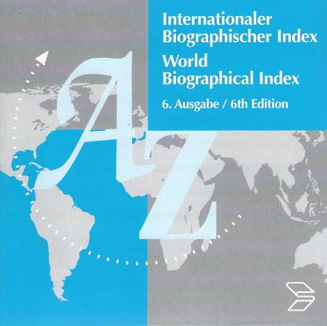 World Biographical Index 6th