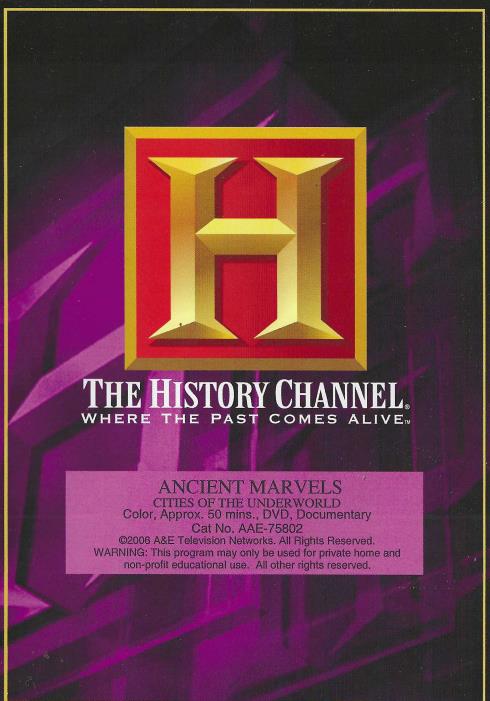 Ancient Marvels: Cities Of The Underworld