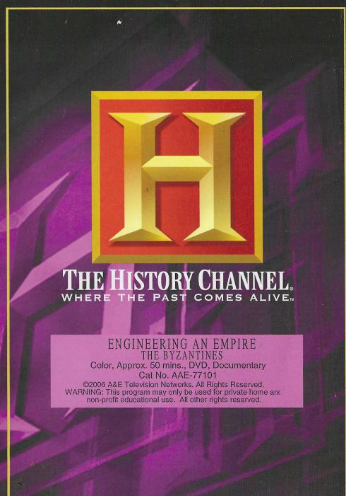 Engineering An Empire: The Byzantines