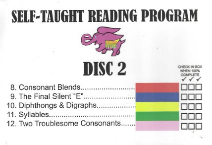 Self-Taught Reading Program Disc 2 – NeverDieMedia