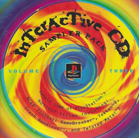 Playstation Interactive CD Sampler Pack Volume 3
