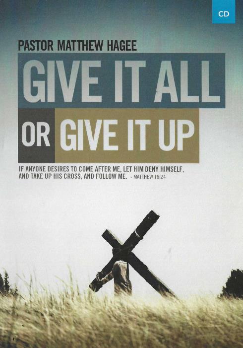 Give It All Or Give It Up