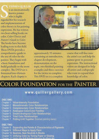 Color Foundation For The Painter: A Complete Guide 2-Disc Set