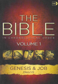 The Bible In Chronological Order: Genesis & Job Volume 1 10-Disc Set
