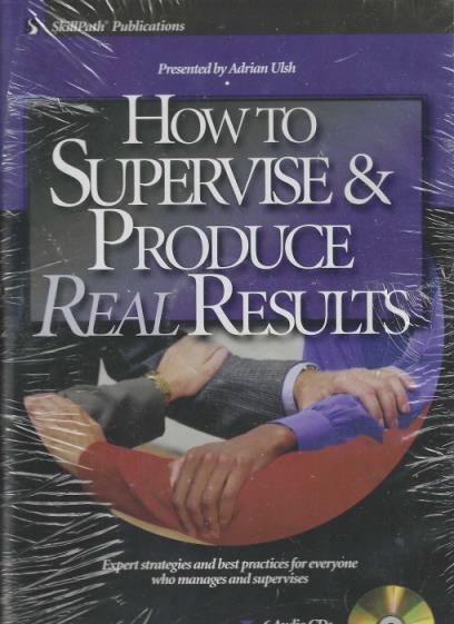 How To Supervise & Produce Real Results 6-Disc Set