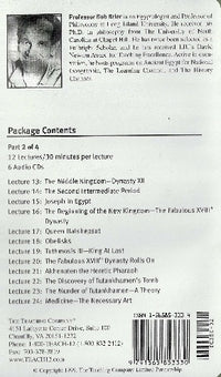 The Great Courses: The History Of Ancient Egypt Part 2 6-Disc Set w/ Guidebook