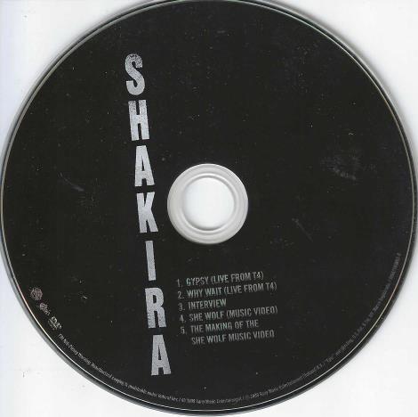 Shakira: She Wolf w/ Front Artwork