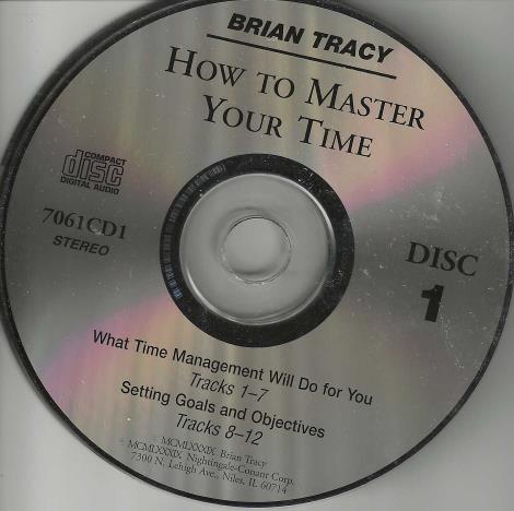 How To Master Your Time Incomplete 5-Disc Set w/ No Artwork