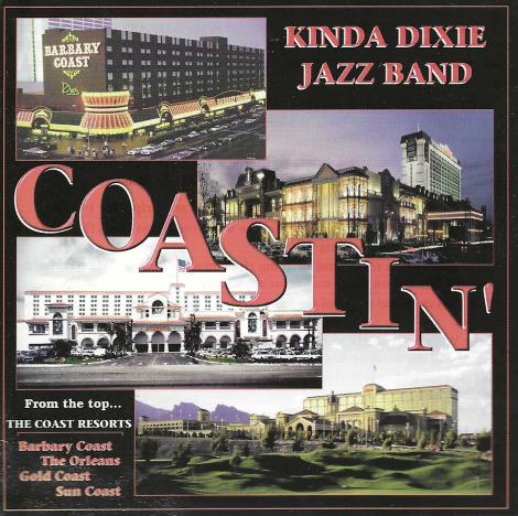 Kinda Dixie Jazz Band: Coastin' w/ Front Artwork