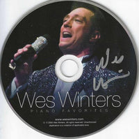 Wes Winters: Piano Favorites Signed