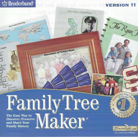 Family Tree Maker Add-ons 11 10-Disc Set