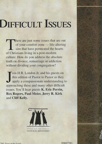 Pastor To Pastor: Difficult Issues 2-Disc Set