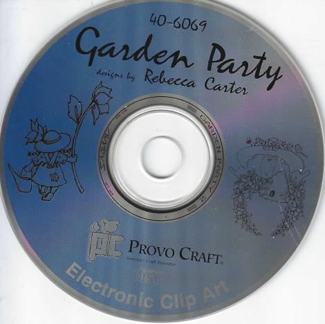 Garden Party: Electronic Clip Art