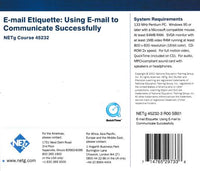 Business And Professional Development: E-mail Etiquette: Using E-mail To Communicate Successfully #45232