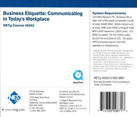Business And Professional Development: Business Etiquette: Communicating In Today's Workplace #45252