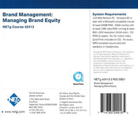 Business And Professional Development: Brand Management: Managing Brand Equity #42413