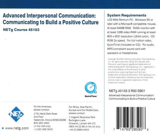 Business And Professional Development: Advanced Interpersonal Communic ...