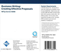 Business And Professional Development: Business Writing: Creating Effective Proposals #45008