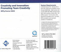 Business And Professional Development: Creativity And Innovation: Promoting Team Creativity #43033