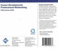 Business And Professional Development: Career Development: Professional Networking #43043