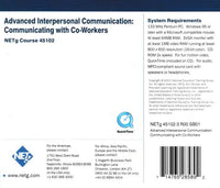 Business And Professional Development: Advanced Interpersonal Communication: Communicating With Co #45102