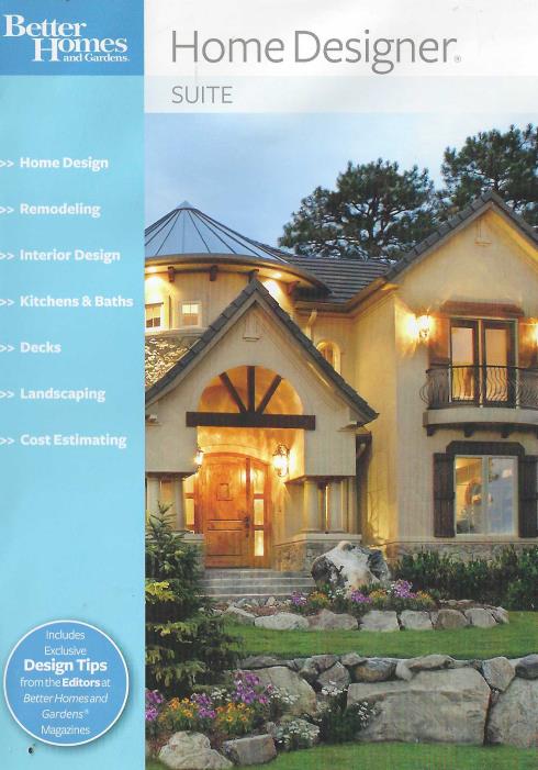 Better Homes & Gardens: Home Designer Suite 8 2-Disc Set