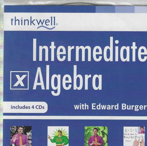 Thinkwell's Intermediate Algebra 4-Disc Set