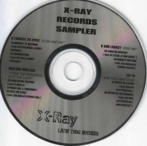 X-Ray Records Sampler w/ No Artwork