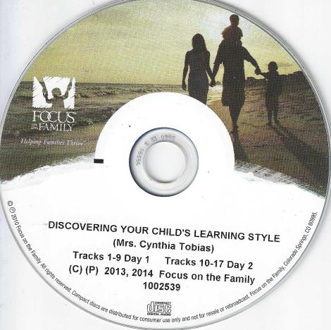 Discovering Your Child's Learning Style w/ No Artwork