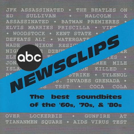 ABC Newsclips: The Best Soundbits Of The '60s, '70s, & '80s Promo