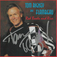 Tom Rigney And Flambeau: Red Boots & Rice Signed