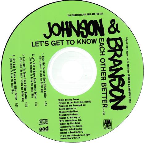 Johnson & Branson: Let's Get To Know Each Other Better Promo