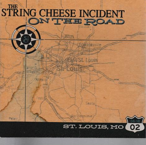 The String Cheese Incident: On The Road: St. Louis, MO 06-18-02 3-Disc Set w/ Cut Artwork