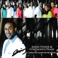 Jimmy Fisher & Contagious Praise: Tabernacle Worship Volume 1 w/ Autographed Artwork