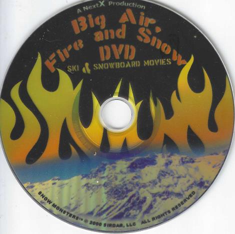 Big Air, Fire And Snow: Ski & Snowboard Movies w/ No Artwork