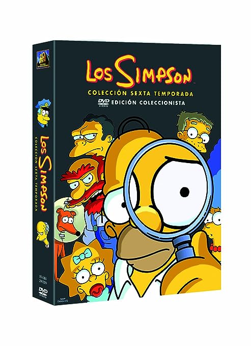 Los Simpson: Coleccion Sexta Temporada Edicion Coleccionista PAL